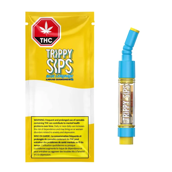 Blue Lemonade Liquid Diamond Blend 510 Vape Cartridge 1g (Trippy Sips)