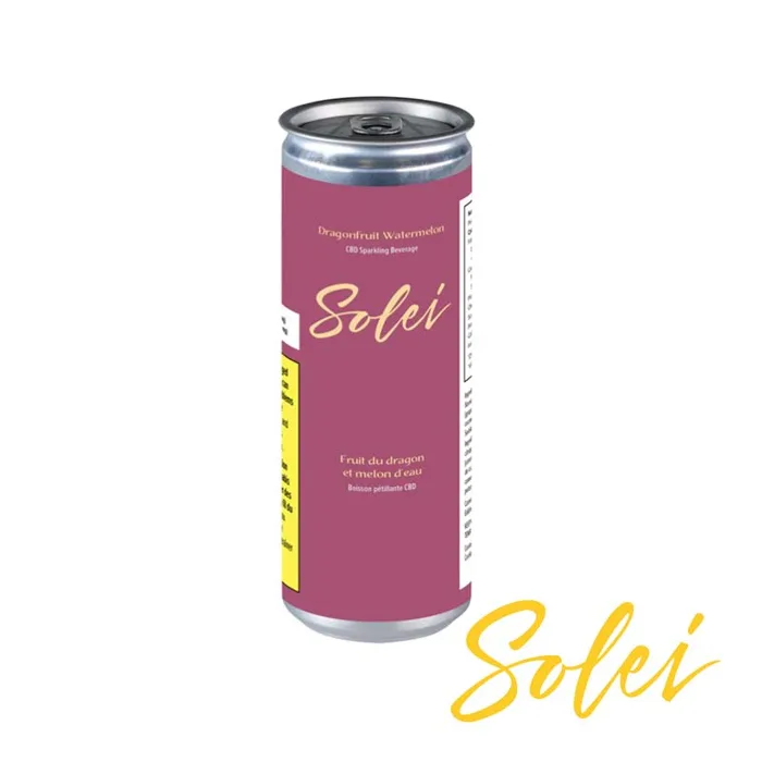CBD Dragonfruit Watermelon 1 x 355ml (Solei)