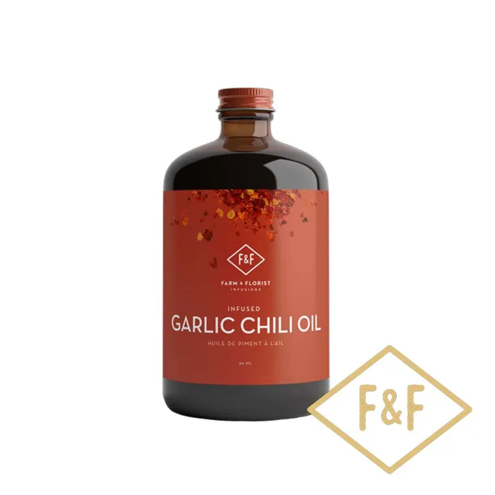 Garlic Chili Oil 1 x 60ml (Farm and Florist)