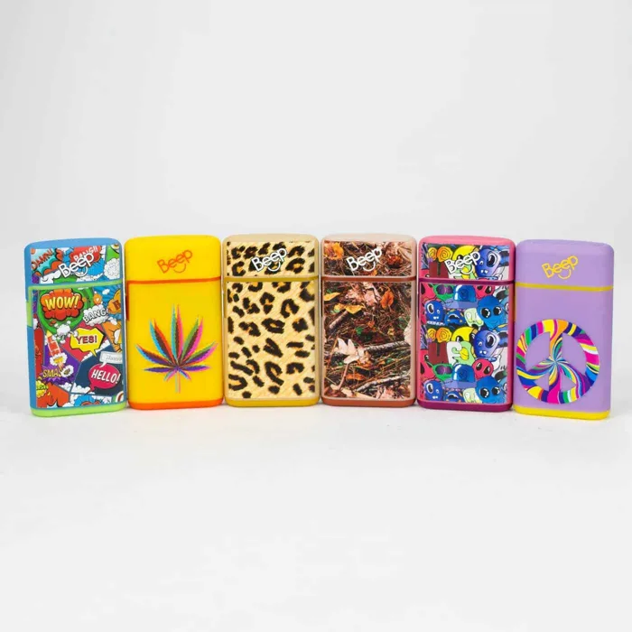 Refillable Windproof Jet Lighter (Beep )